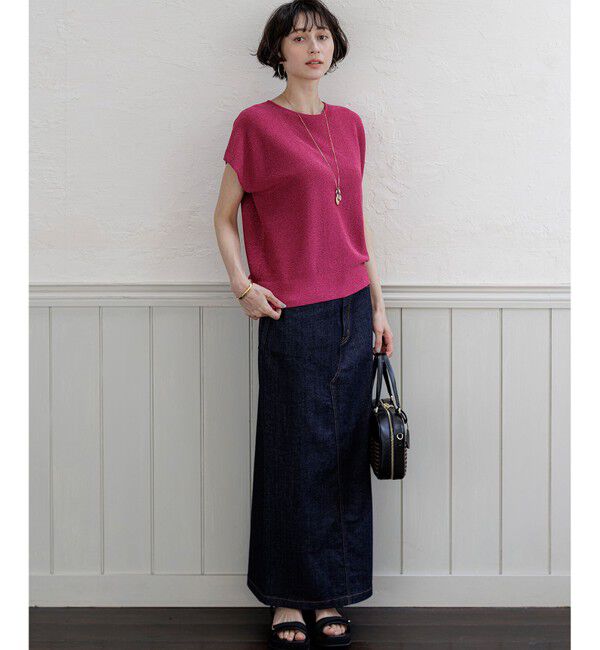 23区「23区DENIM Iライン デニムスカート」|スカート|