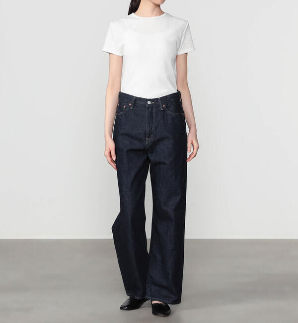  「YOUNG & OLSEN The DRYGOODS STORE | コットン 半袖Tシャツ WOMEN」|Tシャツ・カットソー|