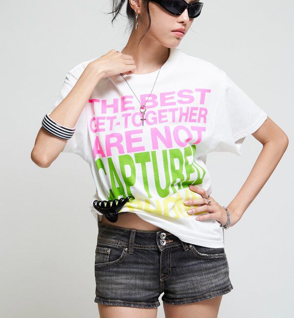  「メッセージTEE」|Tシャツ・カットソー|