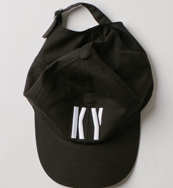  「【KOOKY'N】KY Sunshield logo cap」|ハット|ブラック