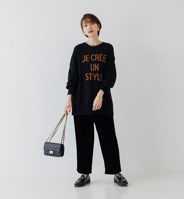 Rouge vif「ベロアクロップドパンツ」|その他|