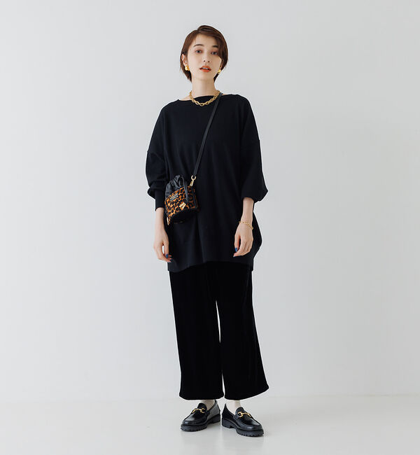 Rouge vif「ベロアクロップドパンツ」|その他|