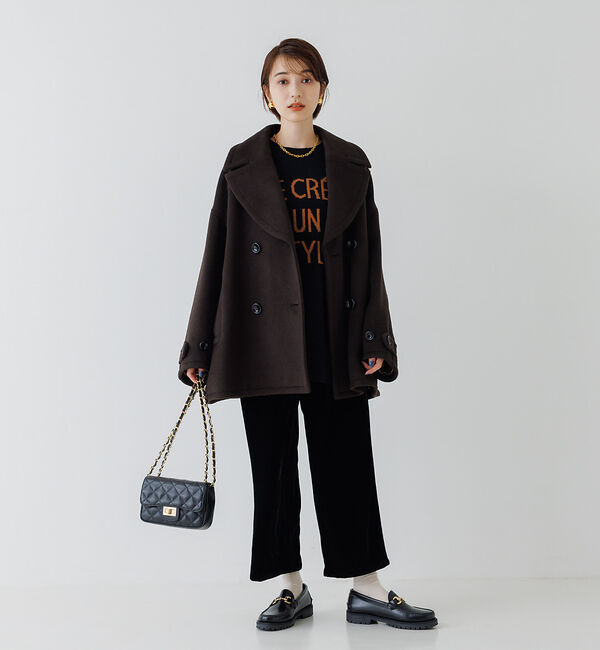 Rouge vif「ベロアクロップドパンツ」|その他|