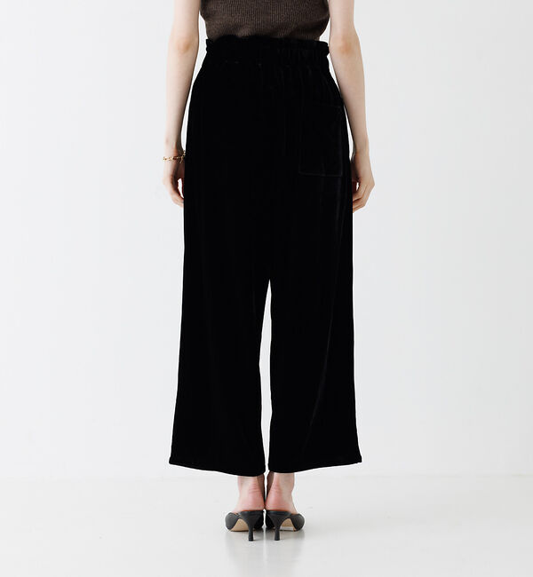 Rouge vif「ベロアクロップドパンツ」|その他|