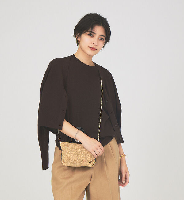 Rouge vif「ウォシャブルニットカーデ」|カーディガン|