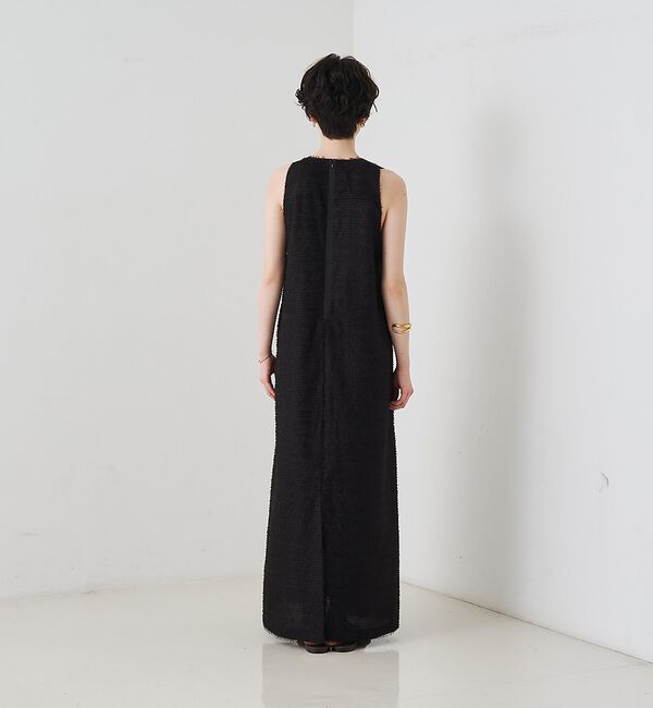 Rouge vif「カットジャガードシアーノスリーブワンピース」|ワンピース|