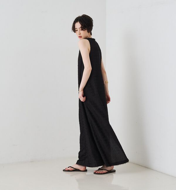 Rouge vif「カットジャガードシアーノスリーブワンピース」|ワンピース|