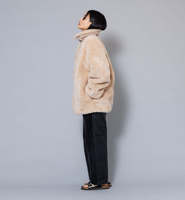 NOMINE「フェイクレザーハイウエストパンツ」|その他|