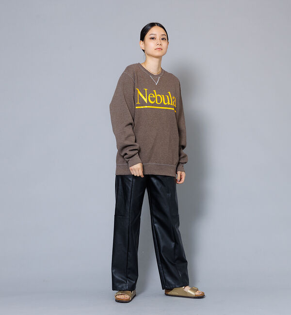NOMINE「フェイクレザーハイウエストパンツ」|その他|
