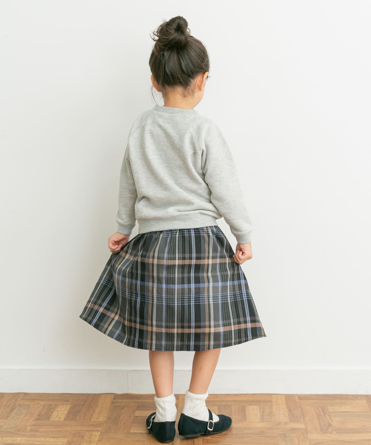 URBAN RESEARCH DOORS「『親子リンク』カラーチェックスカート(KIDS)」|その他|