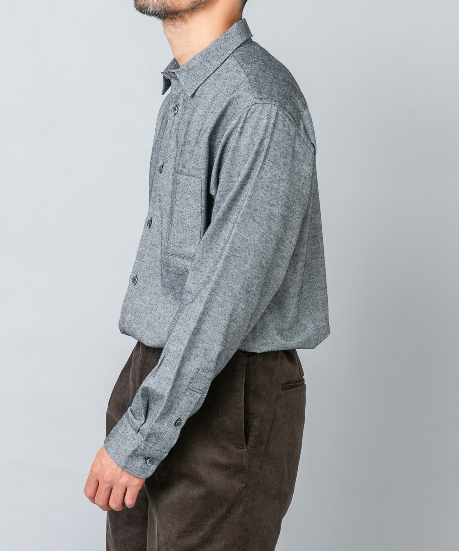URBAN RESEARCH ROSSO「『抗菌/防臭』アーバンリラックスフランネルシャツ」|シャツ・ブラウス|