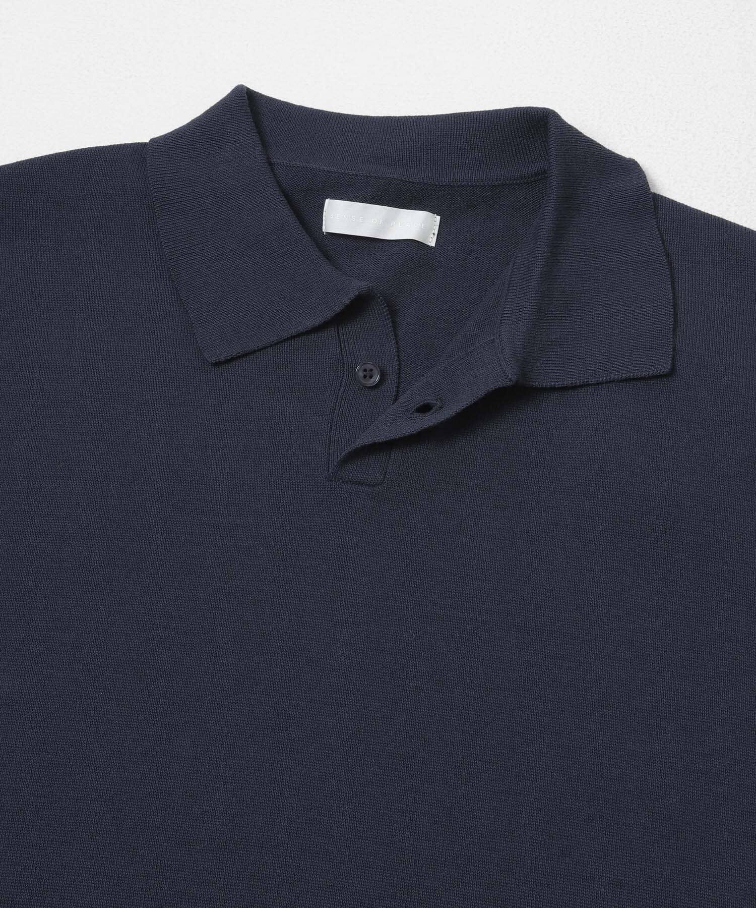 SENSE OF PLACE by URBAN RESEARCH「『洗濯可』ドライタッチスキッパーニットTシャツ」|ニット・セーター|