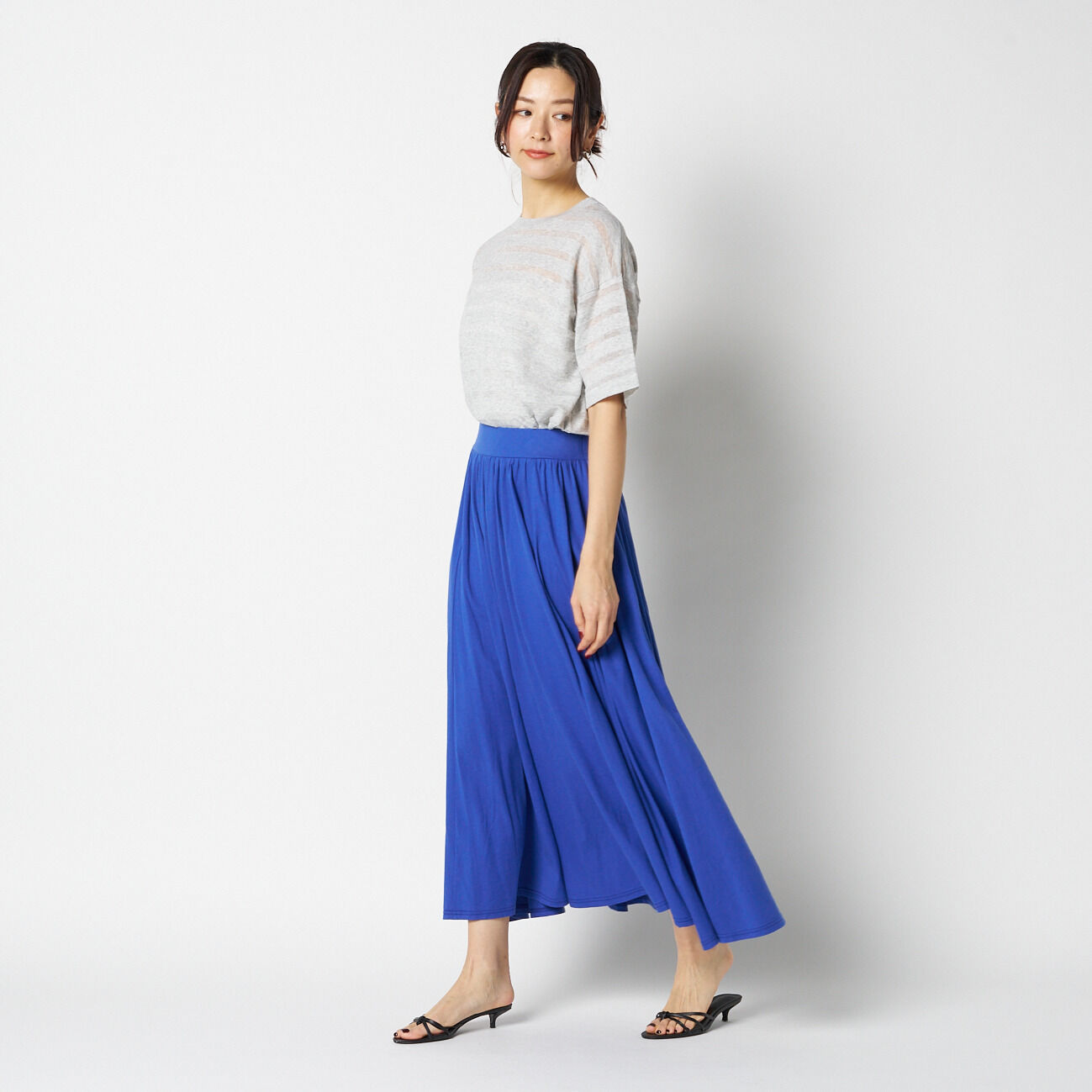 HELIOPOLE「HELIOPOLE COTTON JERSEY SKIRT」|スカート|