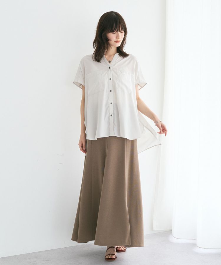 YECCA VECCA「【接触冷感】カットマーメイドスカート」|スカート|