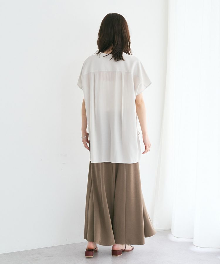 YECCA VECCA「【接触冷感】カットマーメイドスカート」|スカート|