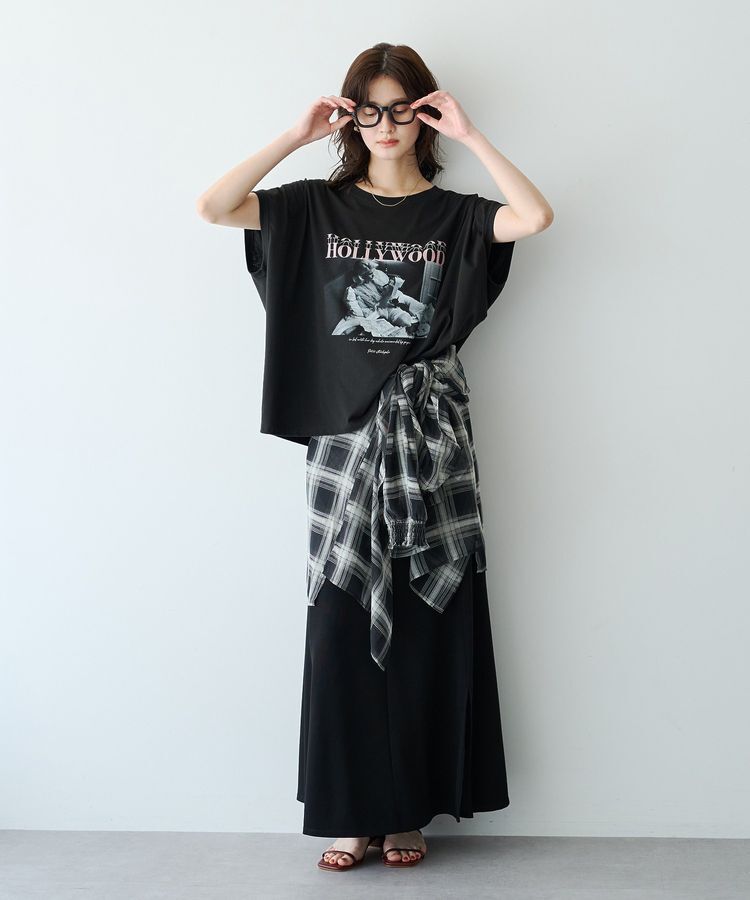 YECCA VECCA「【接触冷感】カットマーメイドスカート」|スカート|
