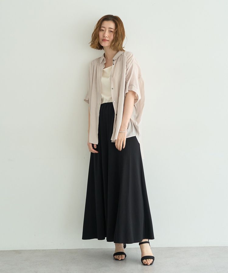 YECCA VECCA「【接触冷感】カットマーメイドスカート」|スカート|
