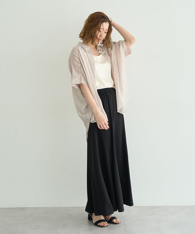 YECCA VECCA「【接触冷感】カットマーメイドスカート」|スカート|