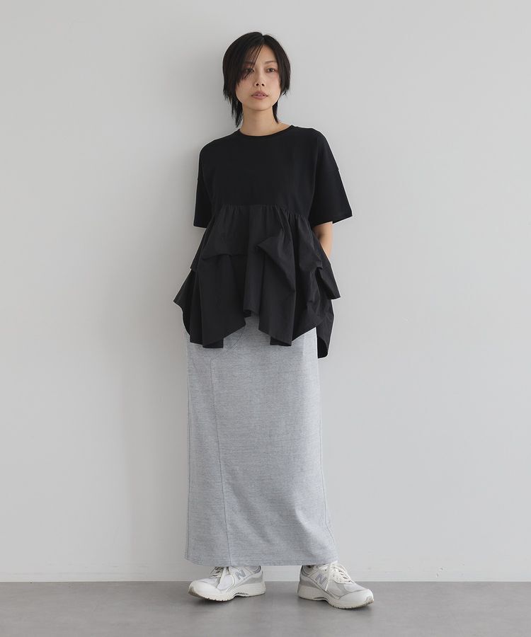 GARAGE OF GOOD CLOTHING「【日本製】クロッチデザインロングスカート」|タイト|