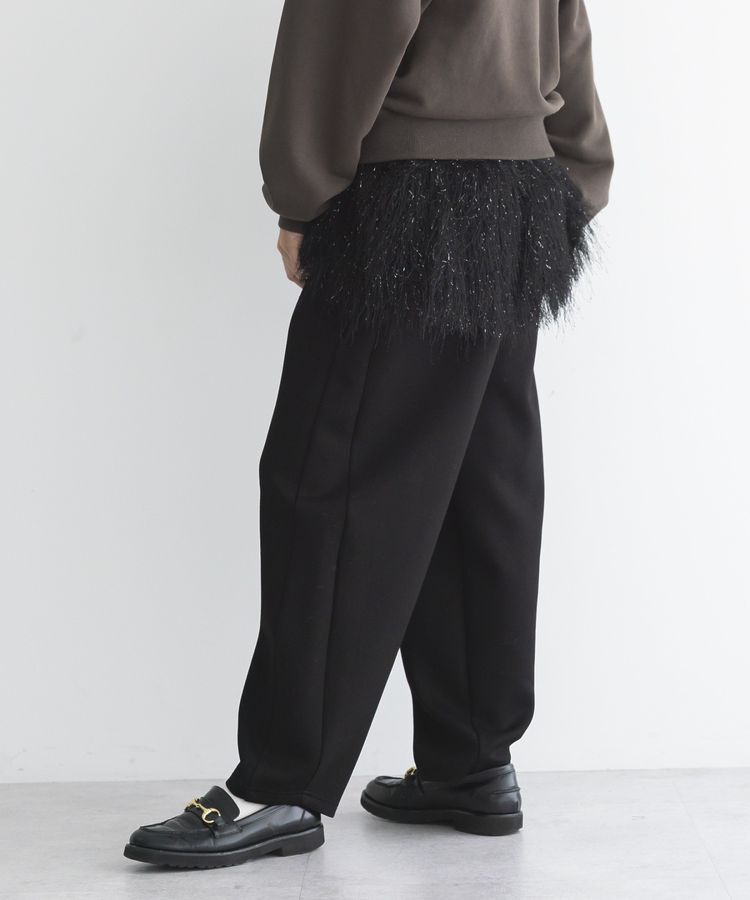 GARAGE OF GOOD CLOTHING「フェザーショート丈スカート」|フレア|