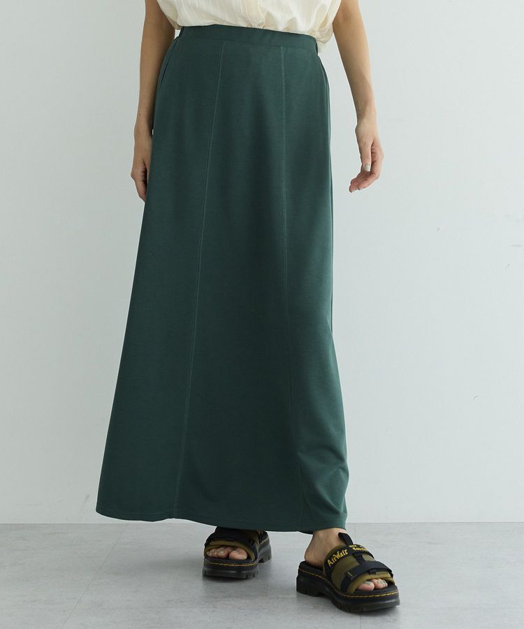 GARAGE OF GOOD CLOTHING「【機能性アイテム】接触冷感スカート」|フレア|Green