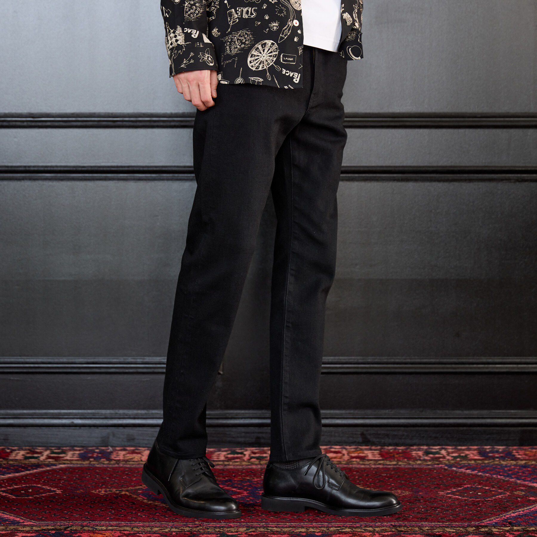 TAKEO KIKUCHI「【BOWLER HAT LABEL】ストレッチナローデニムパンツ」|デニム|