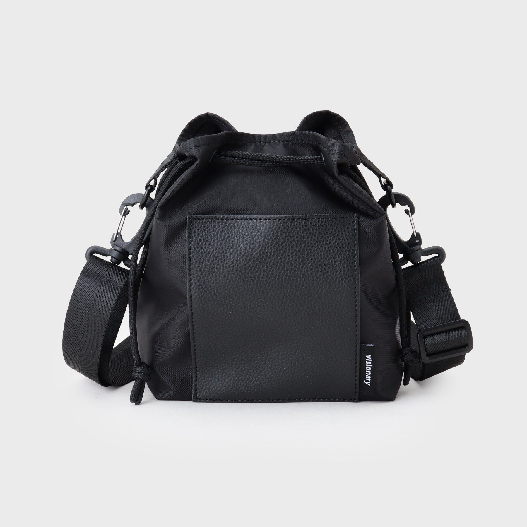 THE SHOP TK「VISIONARY 異素材コンビ 巾着ショルダーバッグ」|ショルダー・メッセンジャー|