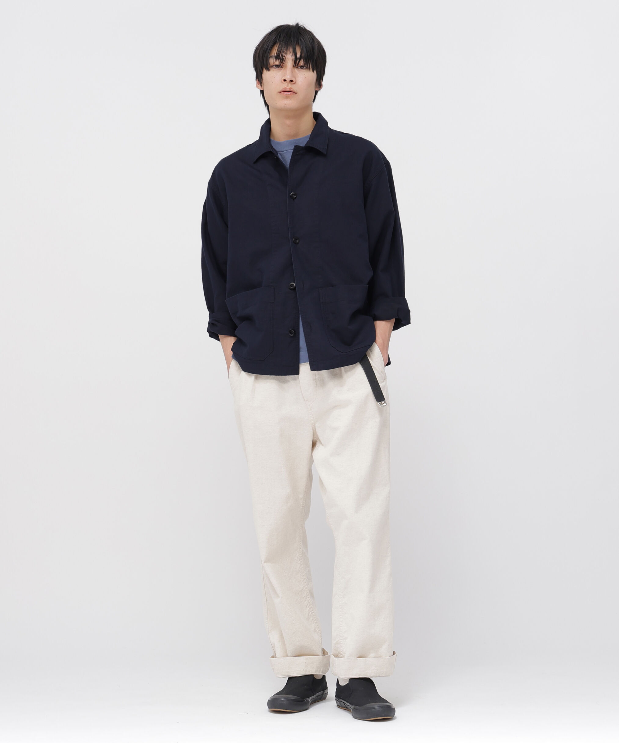 MHL.「COTTON HEMP OXFORD SHIRT」|シャツ・ブラウス|