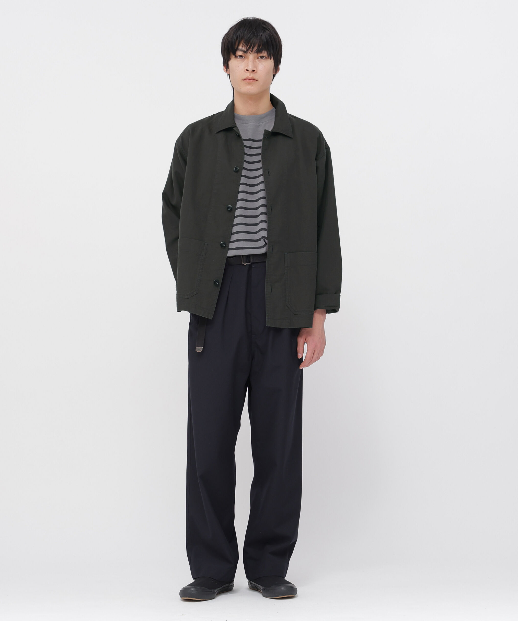 MHL.「COTTON HEMP OXFORD SHIRT」|シャツ・ブラウス|