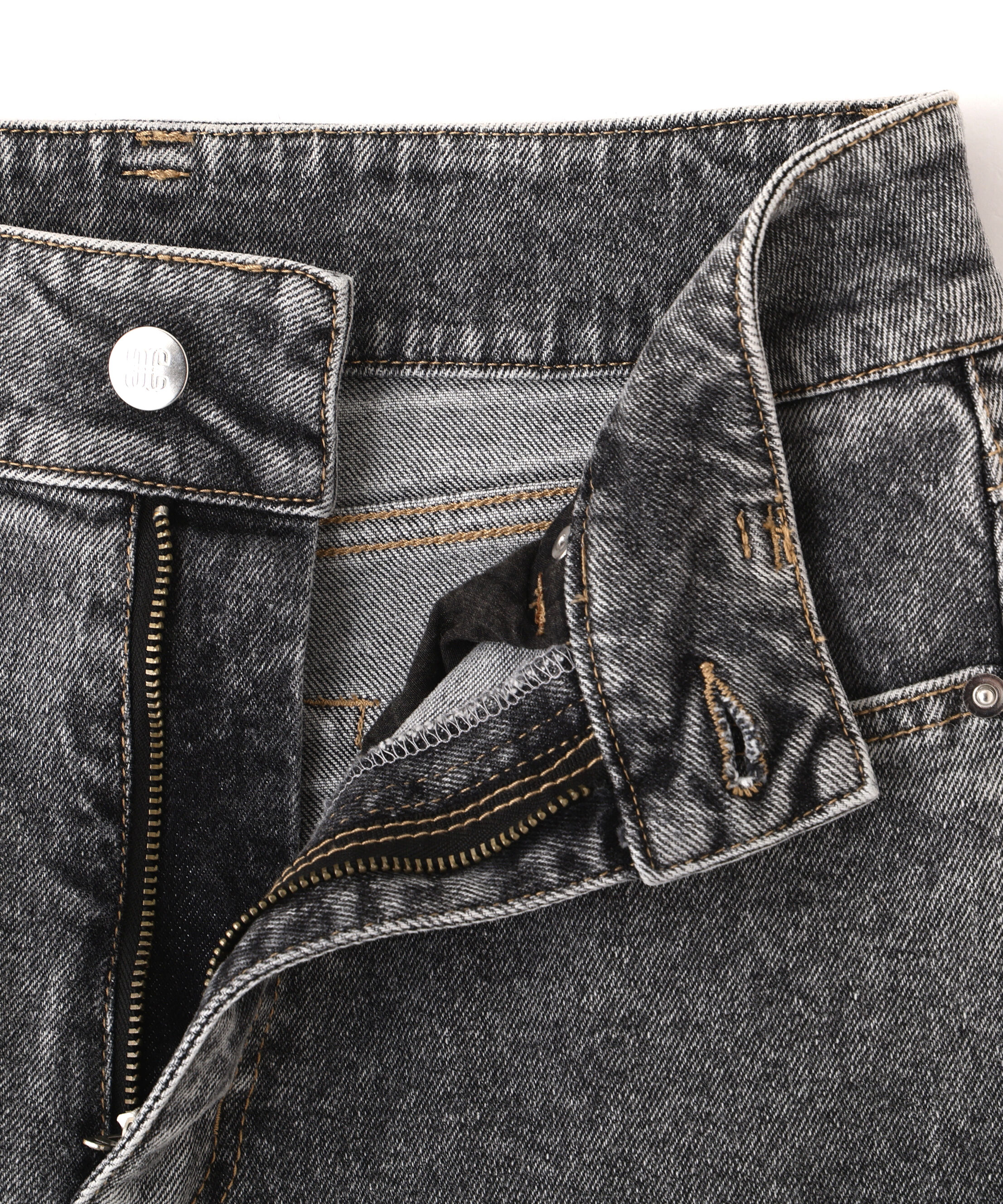 「裾レースワイドデニムパンツ」|その他|