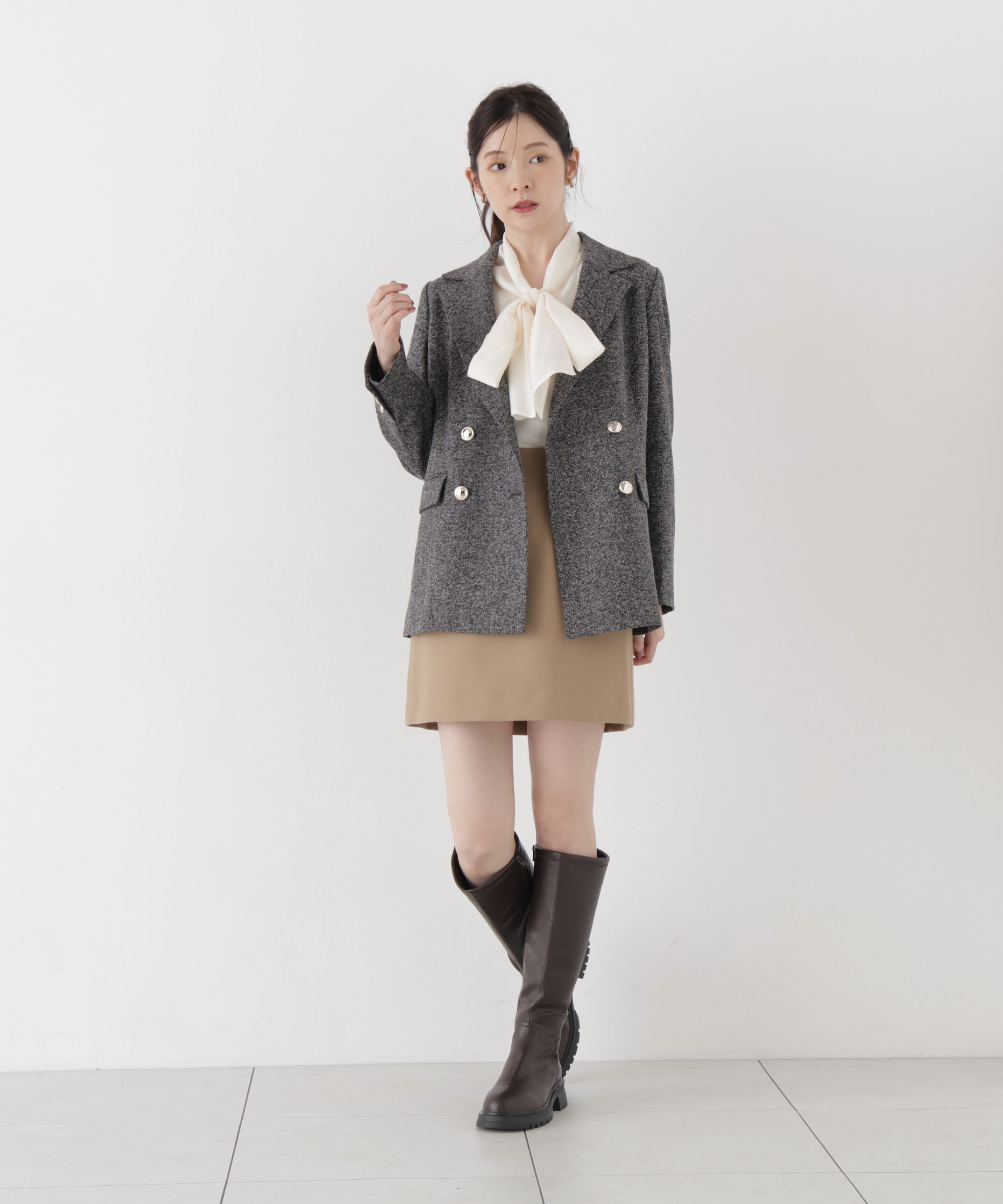 PROPORTION BODY DRESSING「ビッグリボンブラウス」|シャツ・ブラウス|