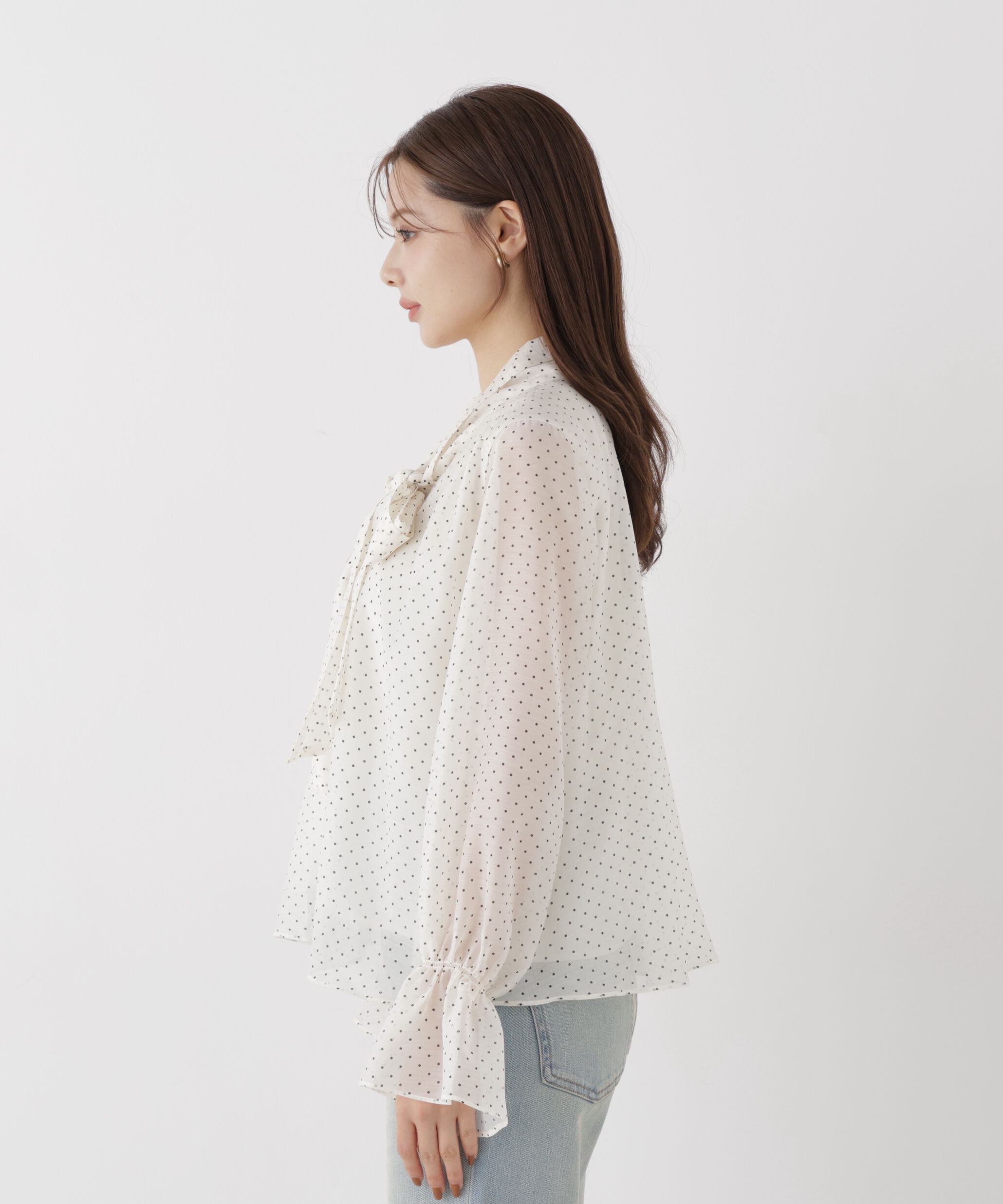 PROPORTION BODY DRESSING「ビッグリボンブラウス」|シャツ・ブラウス|