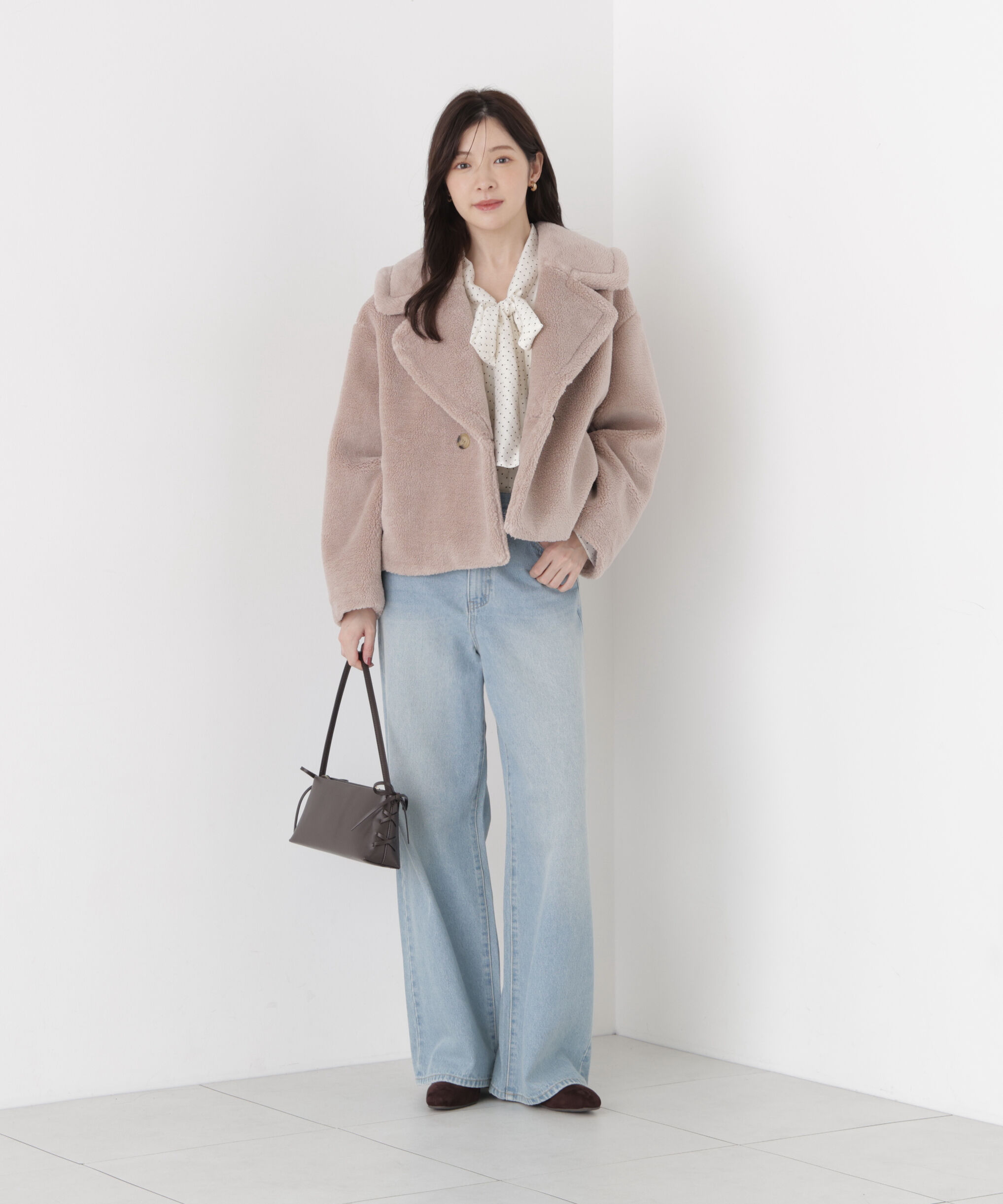 PROPORTION BODY DRESSING「ビッグリボンブラウス」|シャツ・ブラウス|
