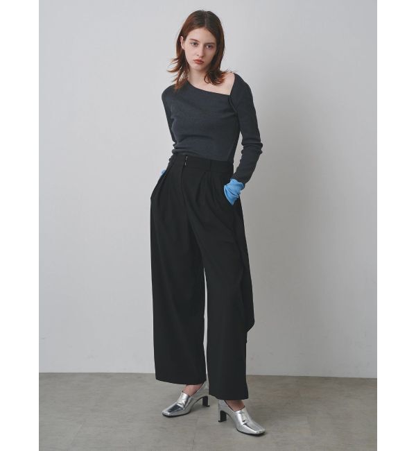 ELENDEEK「【Kaori Iseki&times;ELENDEEK】ASYMMETRY NECK KT」|ニット・セーター|