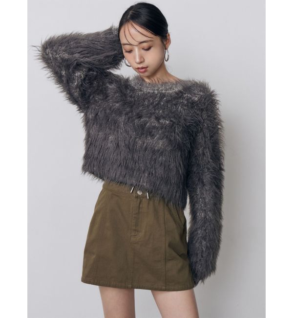 MURUA「フェードホログラムシャギーニット」|ニット・セーター|