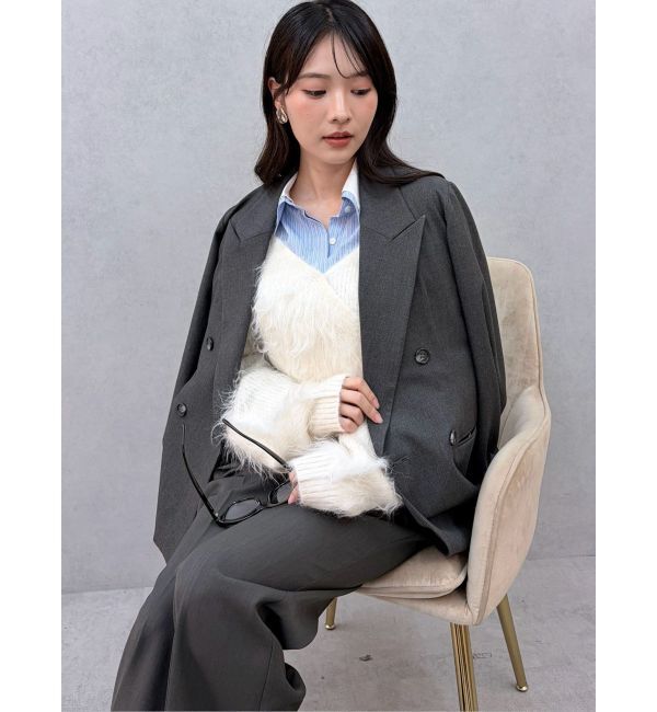 LAGUNAMOON「【POLO BCSコラボ】【マシンウォッシャブル】ボウタイシャツ」|シャツ・ブラウス|