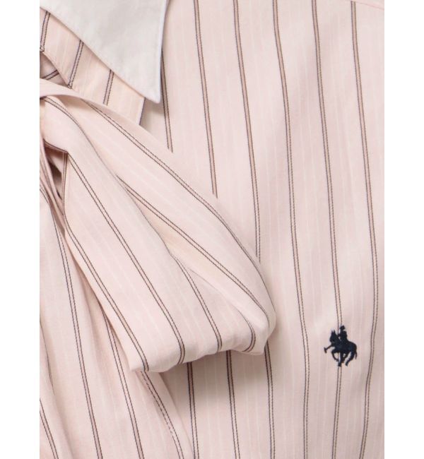 LAGUNAMOON「【POLO BCSコラボ】【マシンウォッシャブル】ボウタイシャツ」|シャツ・ブラウス|