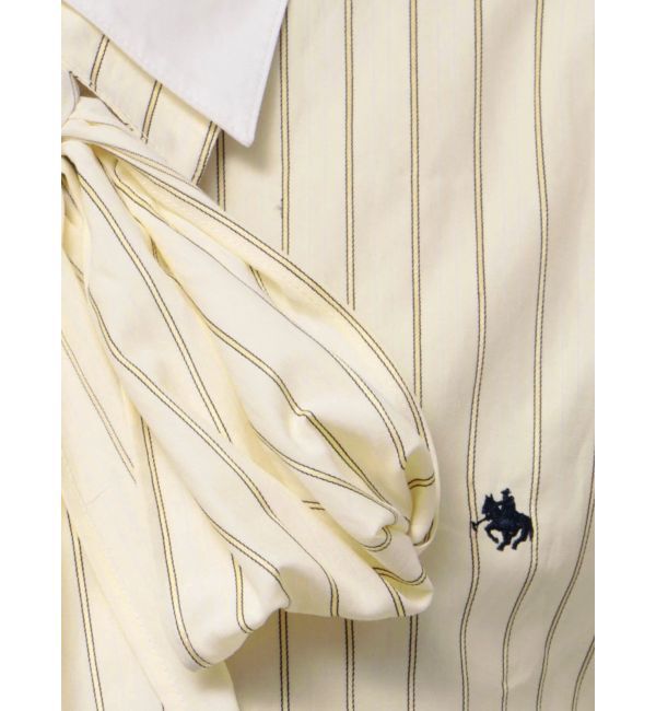 LAGUNAMOON「【POLO BCSコラボ】【マシンウォッシャブル】ボウタイシャツ」|シャツ・ブラウス|