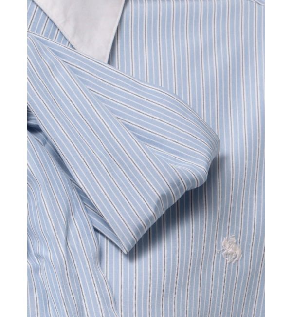 LAGUNAMOON「【POLO BCSコラボ】【マシンウォッシャブル】ボウタイシャツ」|シャツ・ブラウス|