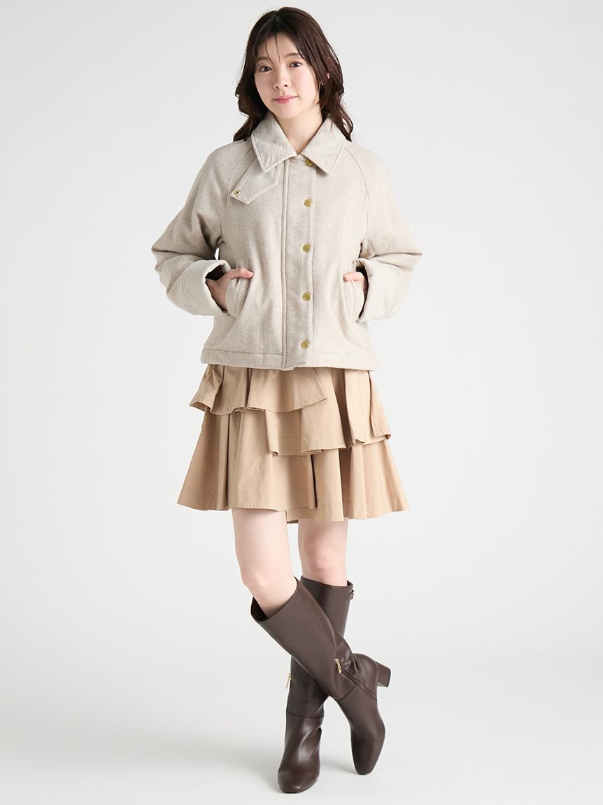CELFORD「【Barbour Exclusive CELFORD】中綿ショートジャケット」|テーラードジャケット|