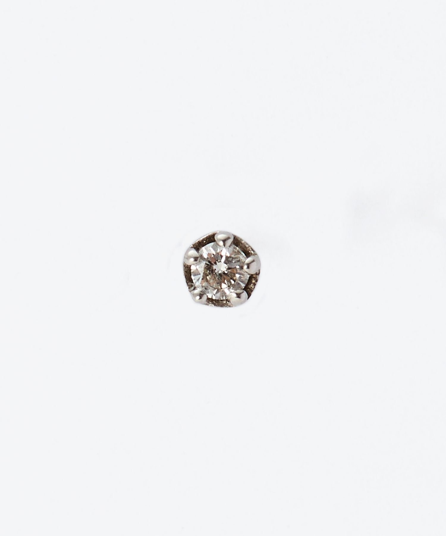 JUPITER「【Pt900】ダイヤモンドピアス/片耳/金属アレルギー対応」|ピアス|