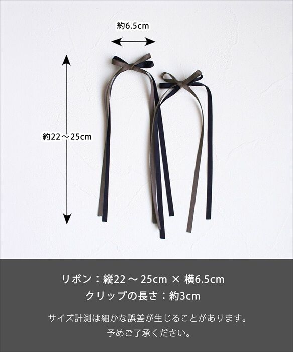 BACKYARD FAMILY「Rora ヘアクリップ 通販 ローラ ひらり ロングリボン ヘア クリップ ヘアピン 髪飾り」|その他|