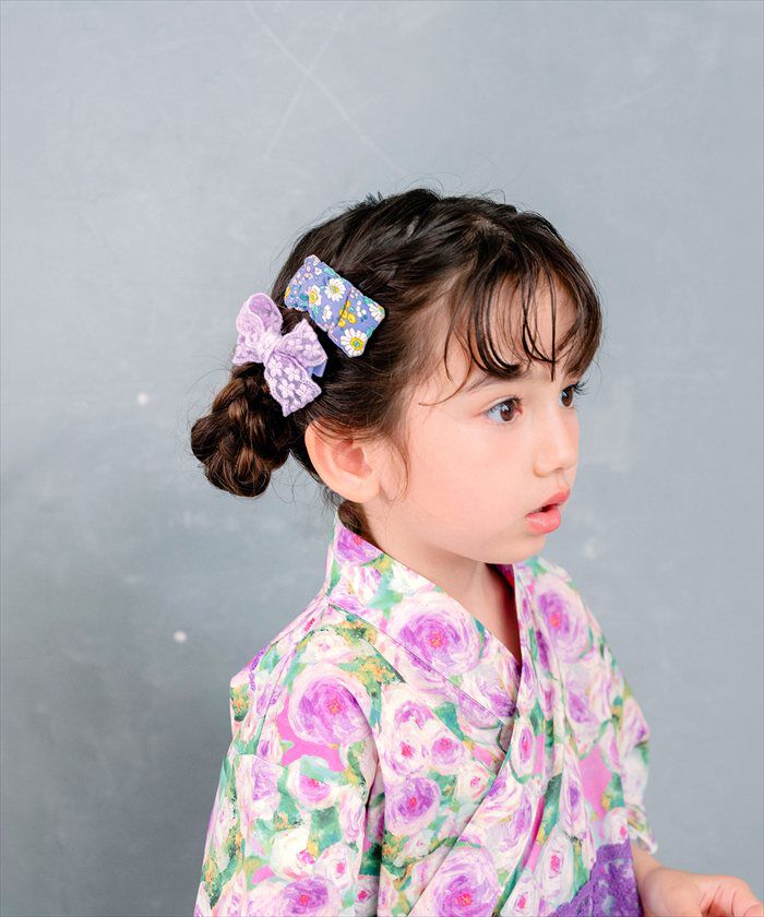 BACKYARD FAMILY「パッチンどめ 子供 3個セット 通販 Rora ローラ ブルームレース パッチン留め ヘアクリップ」|その他|