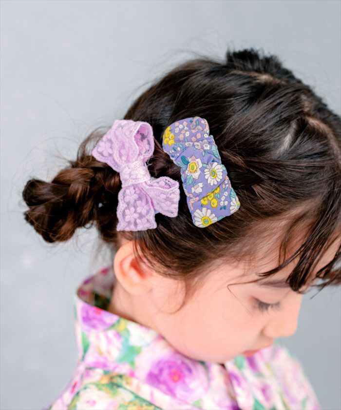 BACKYARD FAMILY「パッチンどめ 子供 3個セット 通販 Rora ローラ ブルームレース パッチン留め ヘアクリップ」|その他|