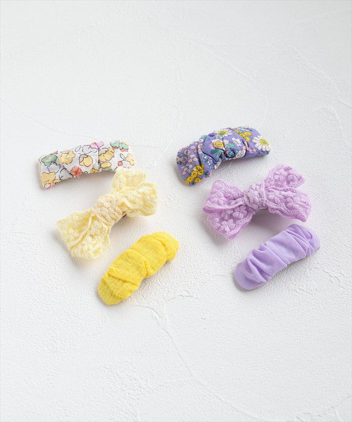 BACKYARD FAMILY「パッチンどめ 子供 3個セット 通販 Rora ローラ ブルームレース パッチン留め ヘアクリップ」|その他|