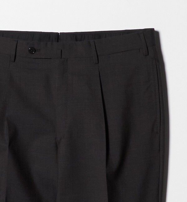 UNITED ARROWS「＜SOVEREIGN＞ウール トロピカル １プリーツ テーパード スラックス」|チノ|