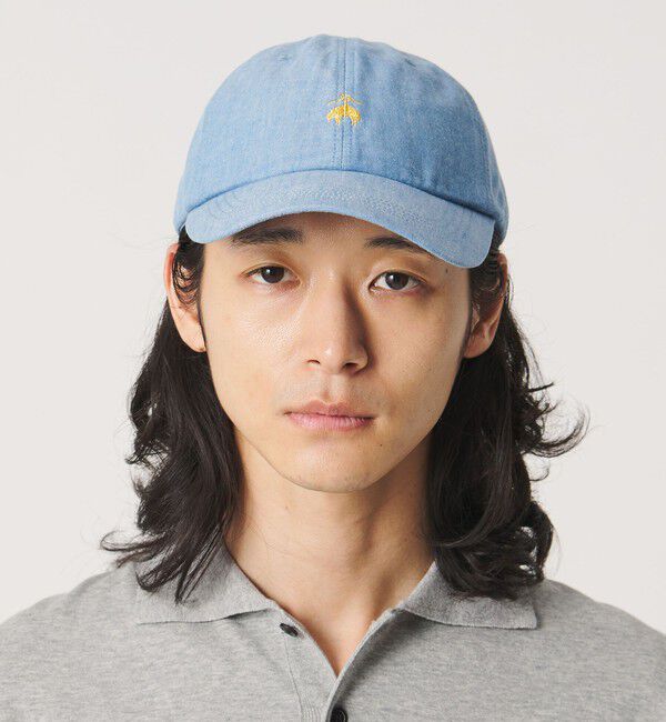 UNITED ARROWS「【別注】＜Brooks Brothers＞ シャンブレー キャップ」|キャップ・キャスケット|