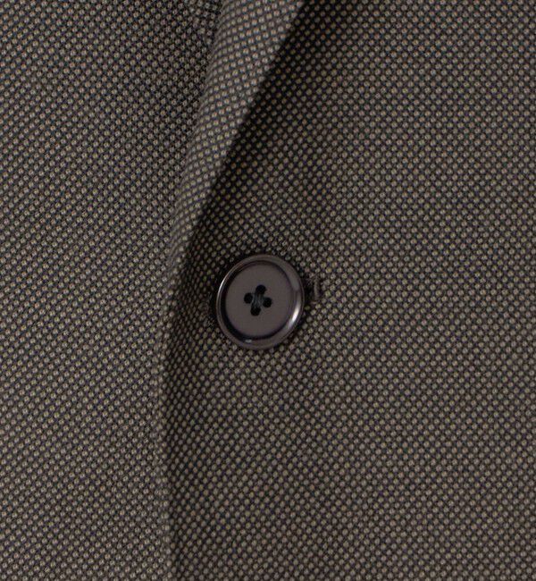 UNITED ARROWS「ブラウン バーズアイ シングル 3ボタン スーツ MCーMODEL」|スーツ|
