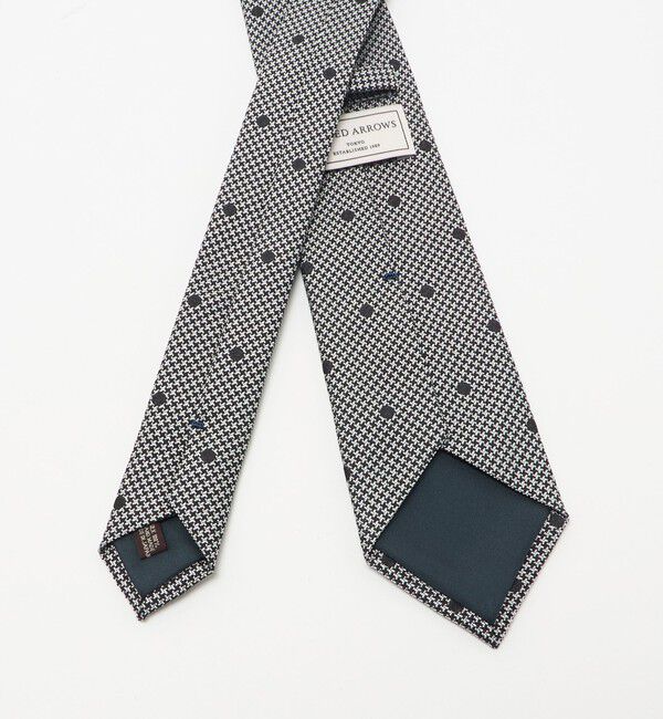 UNITED ARROWS「ハウンドトゥース ドット ネクタイ」|ネクタイ・蝶ネクタイ|