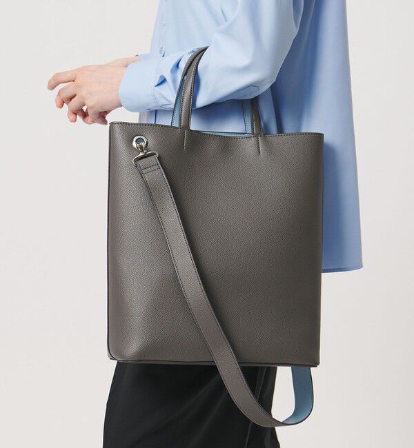UNITED ARROWS「VERTICAL ベーシック トートバッグ 3」|トートバッグ|DK.GRAY
